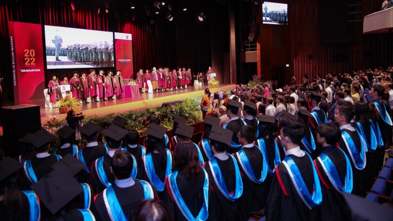 新加坡理工大学校园举办音乐节庆典